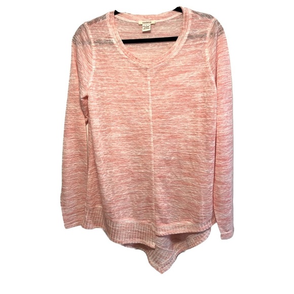 Sundance Pink Light Weight Sweater Women’s Size S Asymmetrical Hem - Picture 1 of 9